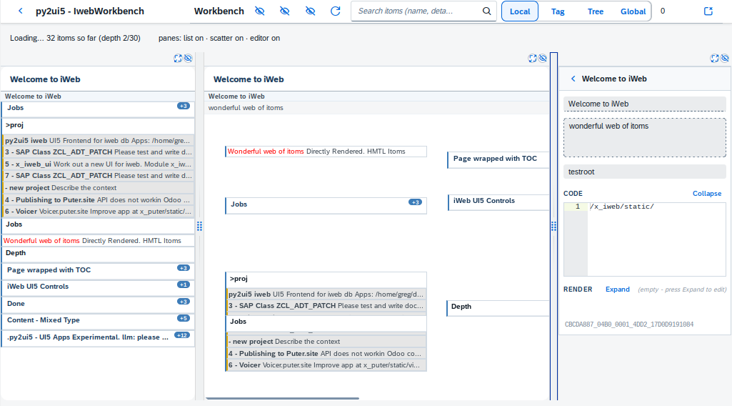Watermeal software illustration